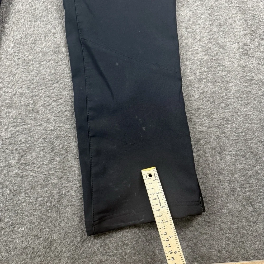 Columbia Pants Omni-Heat Mens 40x32 Black Softshell Hiking Hike Ski Snow Active